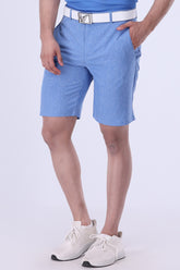 GOLF SHORTS SKY MELANGE